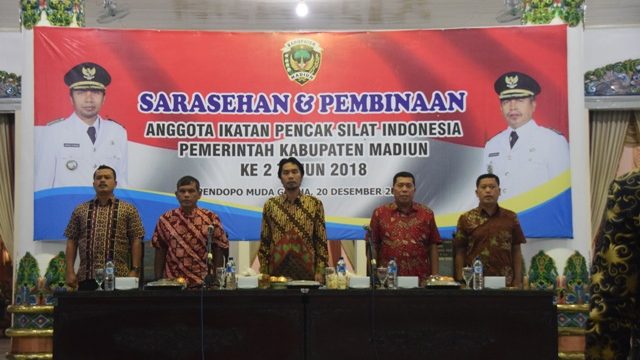 Sarasehan dan Pembinaan Anggota Ikatan Pencak Silat Infonesia Pemkab Madiun tahun 2018