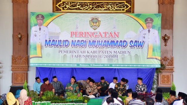 Peringatan Maulud Nabi SAW Pemerintah Kabupaten Madiun tahun 1440H / 2018