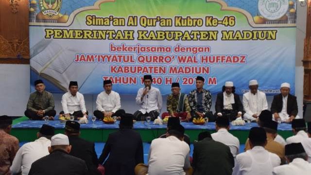 Sima’an Al Qur’an Kubro ke 46 Pemkab Madiun bersama Jam’iyyatul Qurro’Wal Huffadz