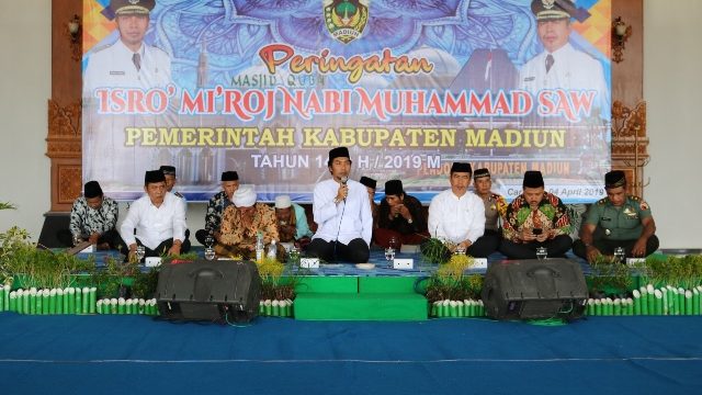 Peringatan Isra’ Mi’raj Nabi Muhammad SAW Pemerintah Kabupaten Madiun tahun 1440 H / 2019 M