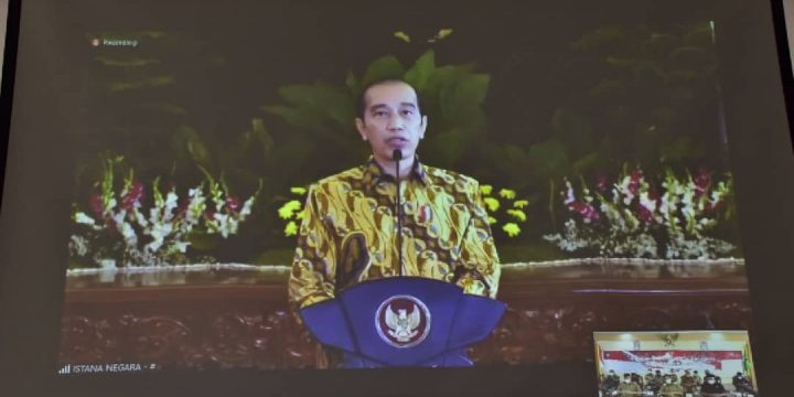 PRESIDEN JOKOWI PAPARKAN KONDISI TERKINI COVID-19 DI INDONESIA DALAM ARAHANNYA