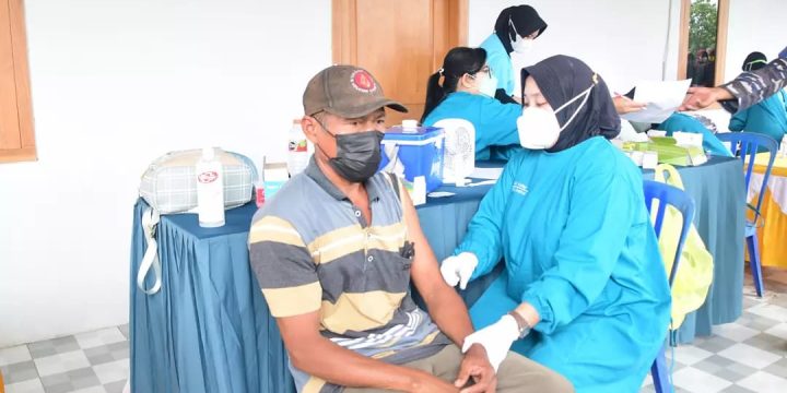Lantmal V Surabaya Gelar Serbuan Vaksinasi di Wilayah Kabupaten Madiun