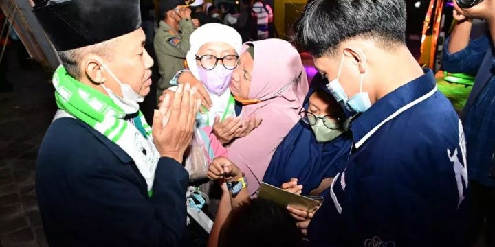 153 Jemaah Haji Asal Kabupaten Madiun Pulang dengan Selamat dan Lengkap
