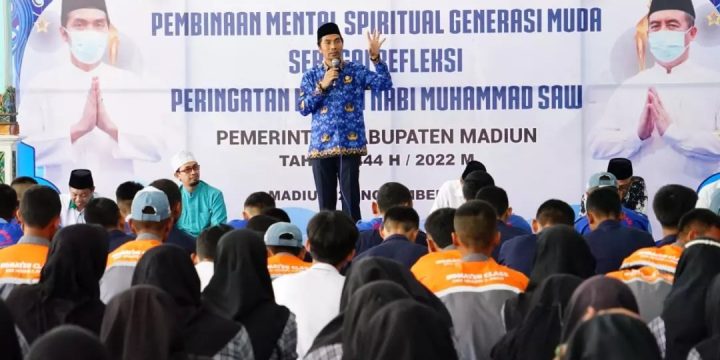 Peringati Maulid Nabi Muhammad SAW, Pemkab Madiun Gelar Pembinaan Mental bagi Generasi Muda