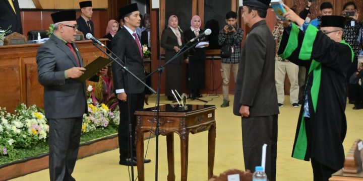 Pengucapan Sumpah/Janji Pengganti Antar Waktu DPRD, Bupati Harap Dapat Tambah kekuatan Legislatif