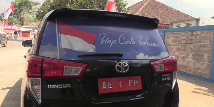 Bupati Madiun Luncurkan Kampanye “Tetap Cinta Indonesia” melalui Mobil Dinas
