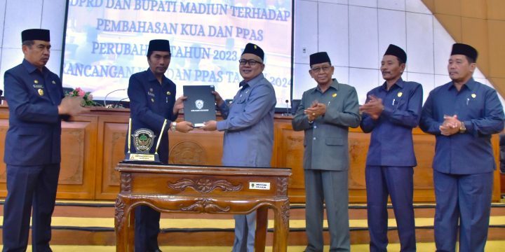 Rapat Paripurna DPRD Kabupaten Madiun: Penandatanganan Kesepakatan KUA-PPAS dan Rancangan Anggaran Tahun 2024