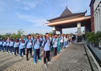 Ratusan Pelajar SMA di Kabupaten Madiun Ikuti Rekrutmen dan Seleksi Calon Paskibraka
